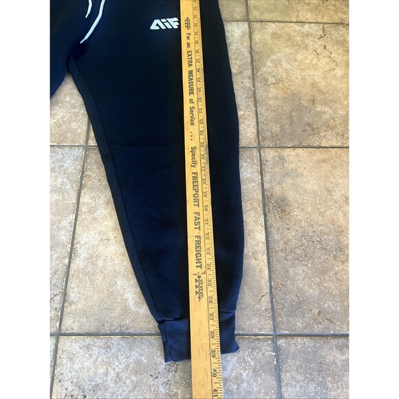 Attitude Is Free Black Sweatpants Joggers 2XL Menswear Grunge Athleisure Casual - Picture 4 of 5